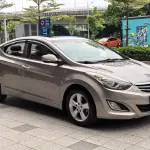 Hyundai Elantra Langdong 2014 из Китая