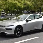 XPeng P7 2021 из Китая